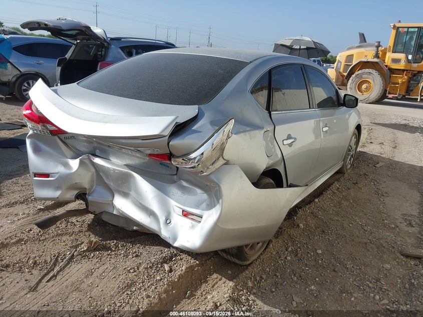 Vin: 3n1ab7ap9ey236598, lot: 46607809, nissan sentra sr 20144