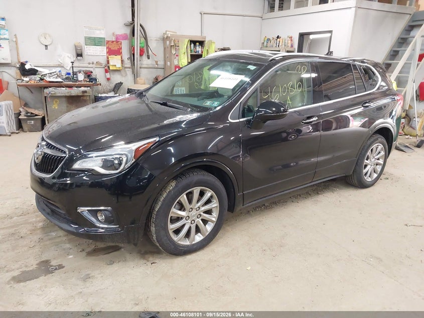 Vin: lrbfx2saxld099042, lot: 46607817, buick envision awd essence 20202