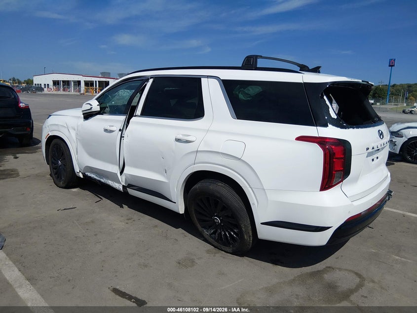 Vin: km8r7dge8su906187, lot: 46607818, hyundai palisade calligraphy night edition 20253