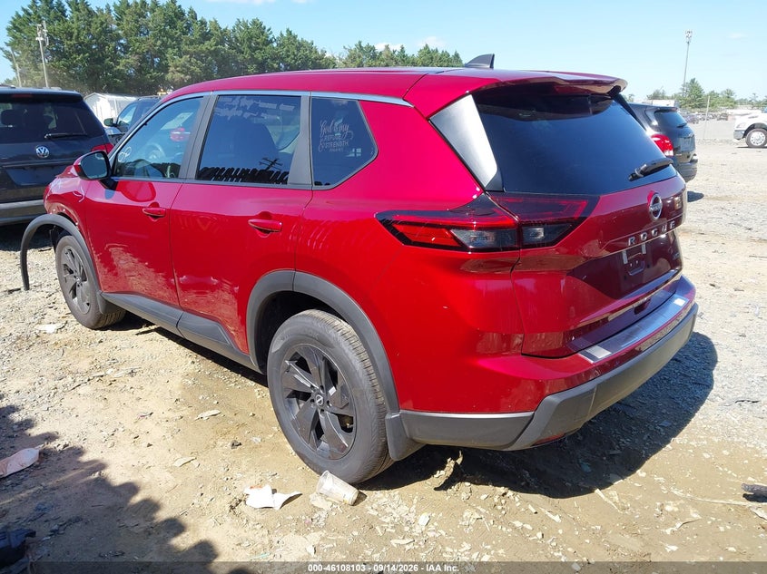 Vin: 5n1bt3bbxtc740234, lot: 46607819, nissan rogue sv 20263