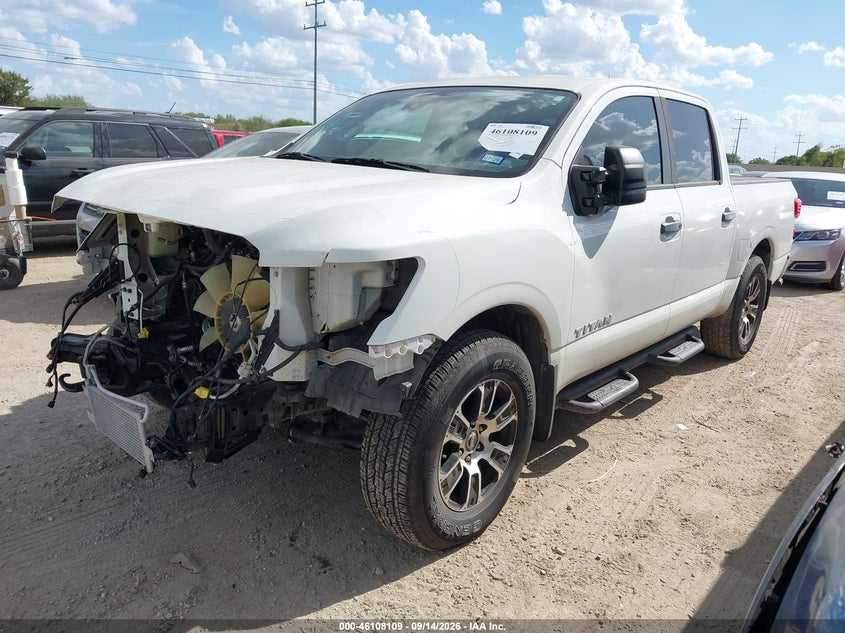 Vin: 1n6aa1ed5nn100573, lot: 46607825, nissan titan sv 4x4 20222