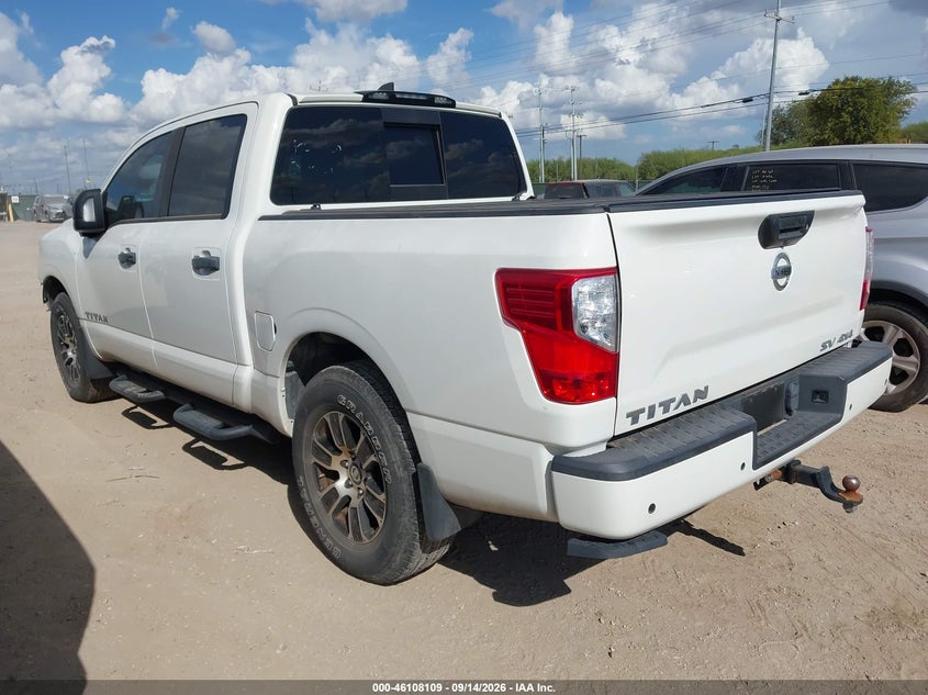 Vin: 1n6aa1ed5nn100573, lot: 46607825, nissan titan sv 4x4 20223