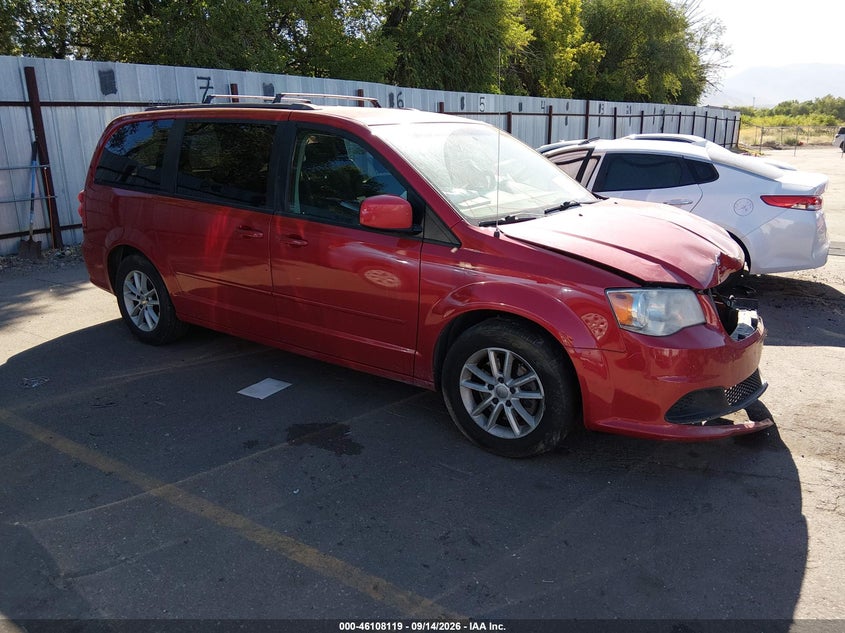 Vin: 2c4rdgcg3er478925, lot: 46607835, dodge grand caravan sxt 2014 img_1