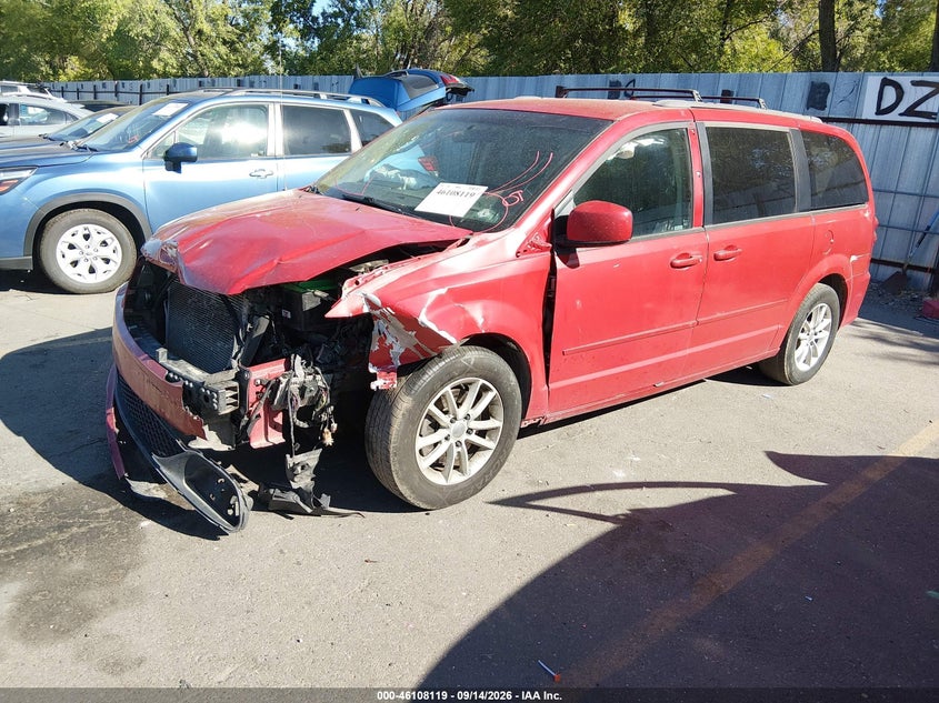 Vin: 2c4rdgcg3er478925, lot: 46607835, dodge grand caravan sxt 20142