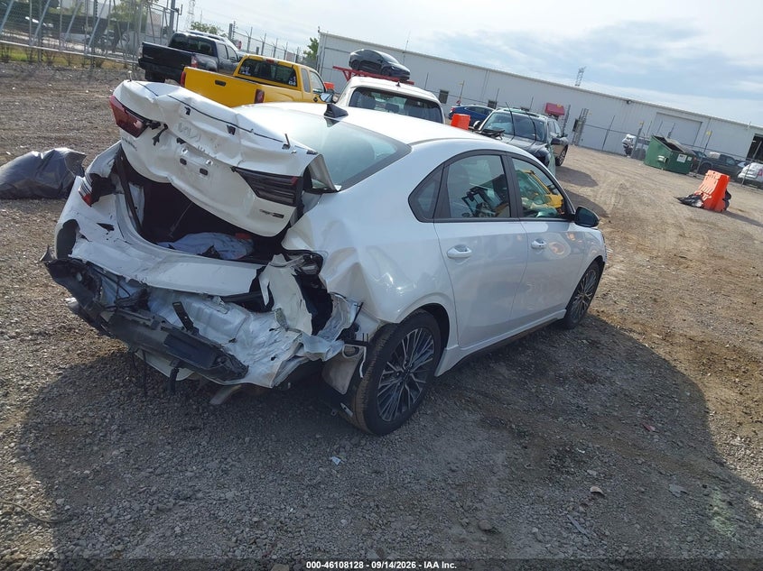 Vin: 3kpf54ad6pe670321, lot: 46607844, kia forte gt-line 20234