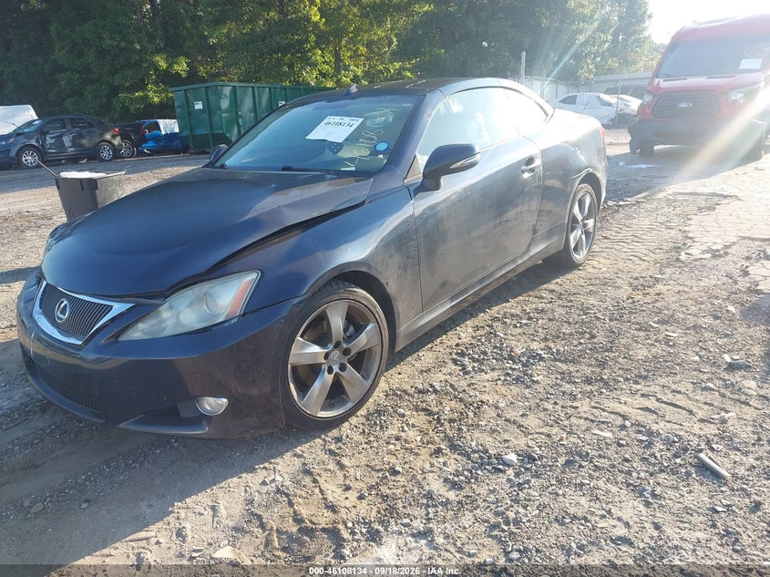 Vin: jthff2c23a2504967, lot: 46607850, lexus is 250c 20102