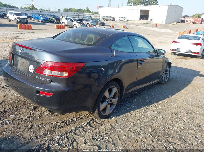 Vin: jthff2c23a2504967, lot: 46607850, lexus is 250c 20104