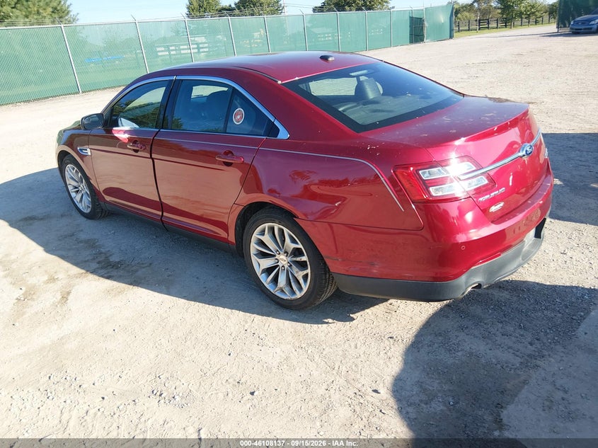 Vin: 1fahp2f88fg147048, lot: 46607853, ford taurus limited 20153