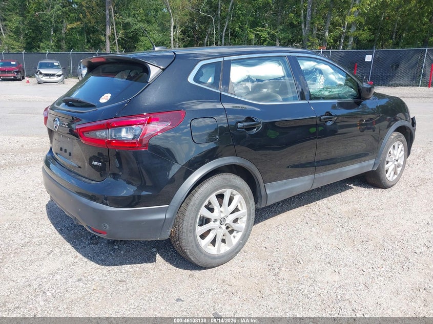 Vin: jn1bj1aw1mw439454, lot: 46607854, nissan rogue sport s awd xtronic cvt 20214