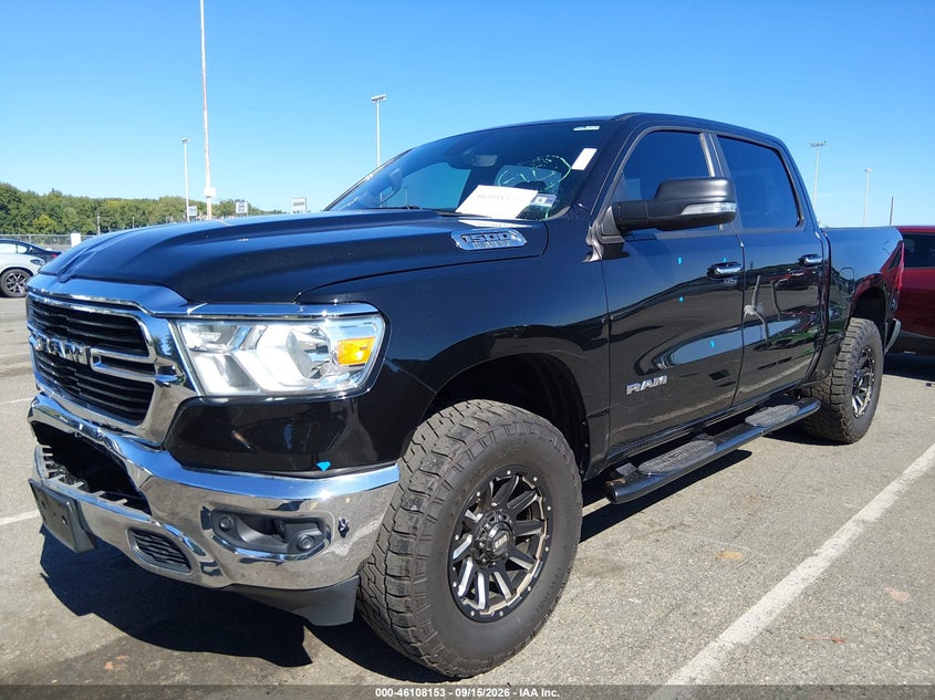 Vin: 1c6srfft7kn788937, lot: 46607869, ram 1500 big horn/lone star  4x4 5'7 box 20192