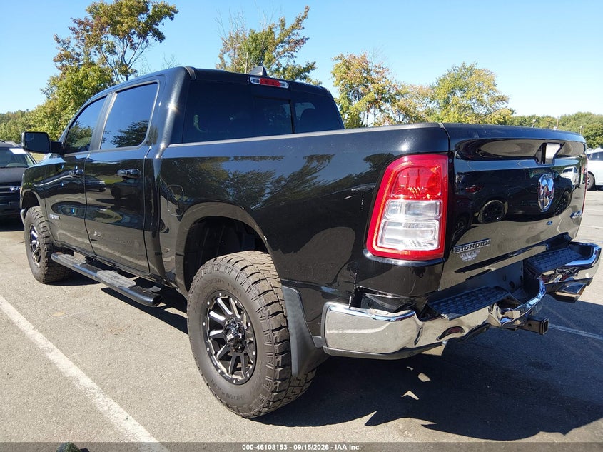 Vin: 1c6srfft7kn788937, lot: 46607869, ram 1500 big horn/lone star  4x4 5'7 box 20193