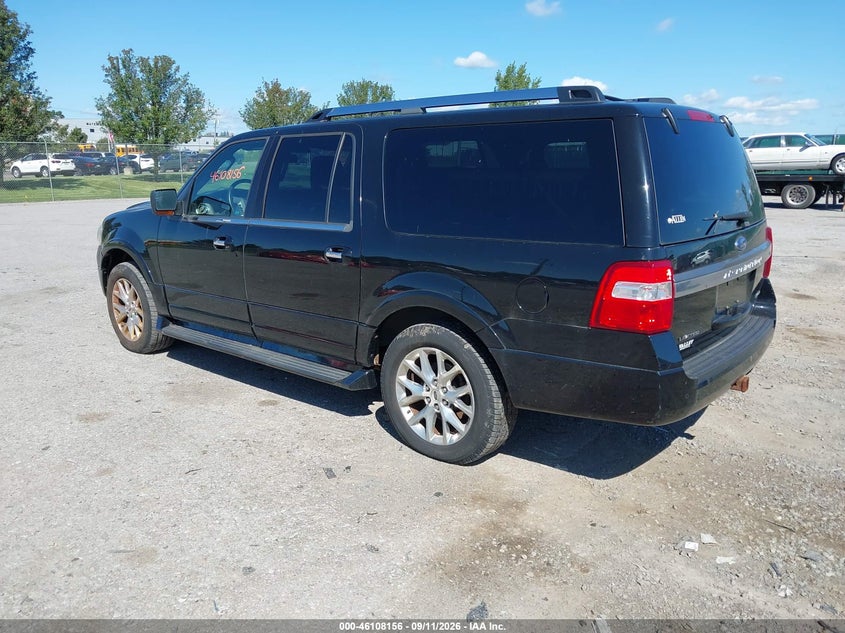 Vin: 1fmjk2at2hea49987, lot: 46607872, ford expedition el limited 20173