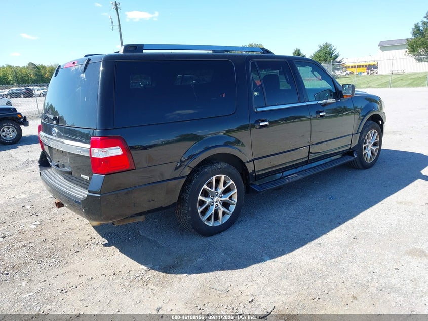 Vin: 1fmjk2at2hea49987, lot: 46607872, ford expedition el limited 20174