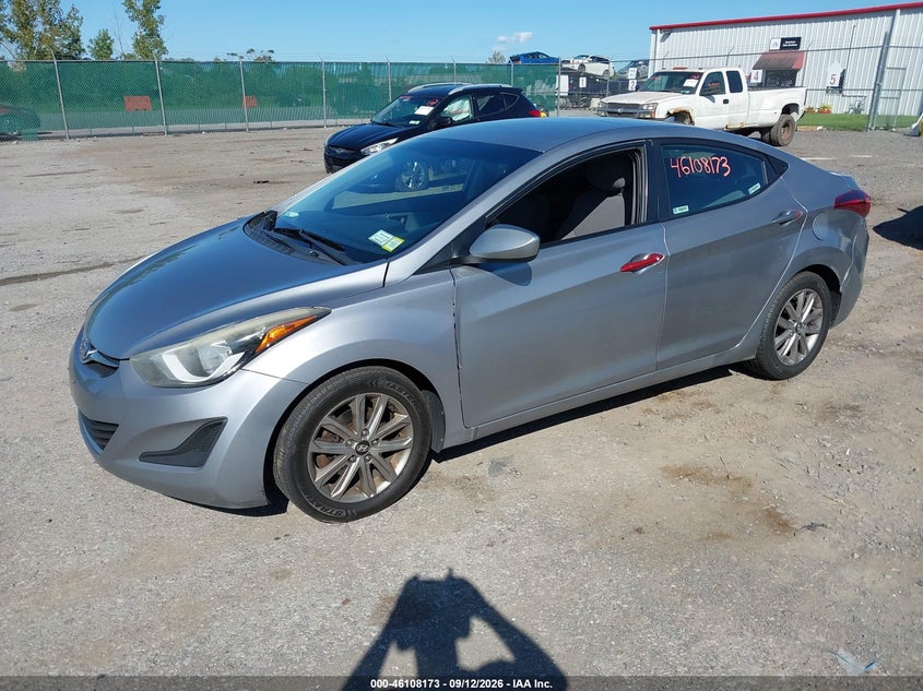 Vin: 5npdh4ae6fh602005, lot: 46607889, hyundai elantra se 20152