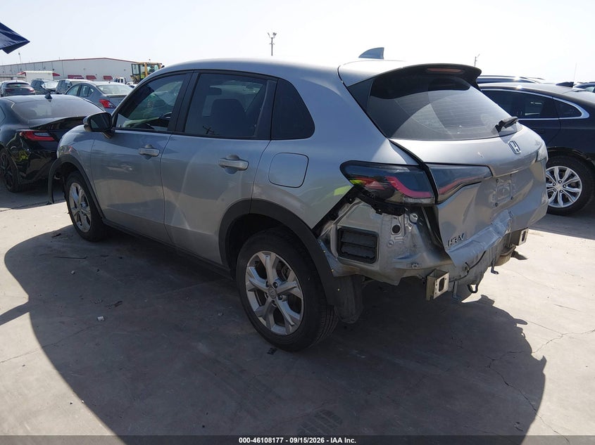 Vin: 3czrz1h37rm714259, lot: 46607893, honda hr-v 2wd lx 20243