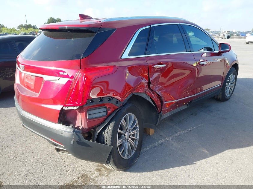 Vin: 1gykncrs0kz173560, lot: 46607906, cadillac xt5 luxury 20194