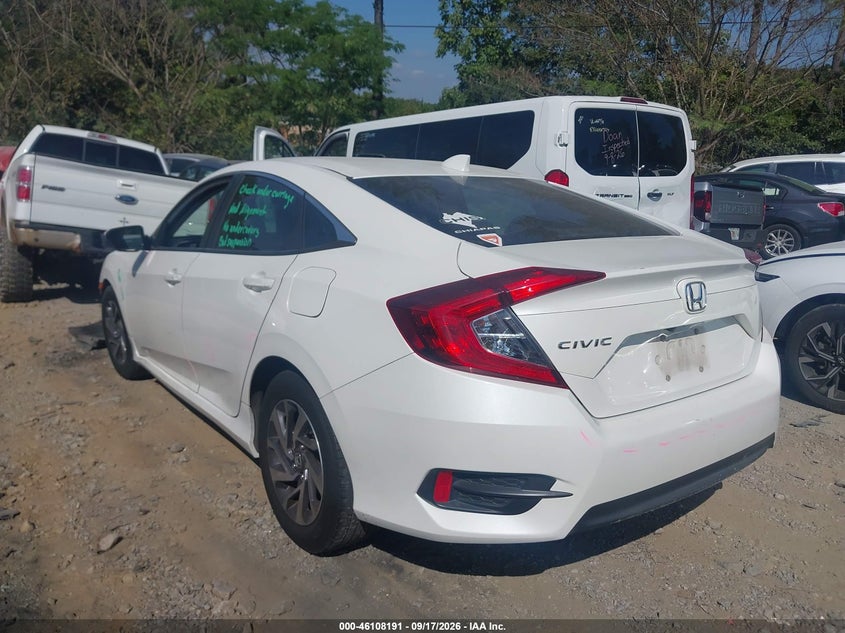 Vin: 19xfc2f71je035995, lot: 46607907, honda civic ex 20183