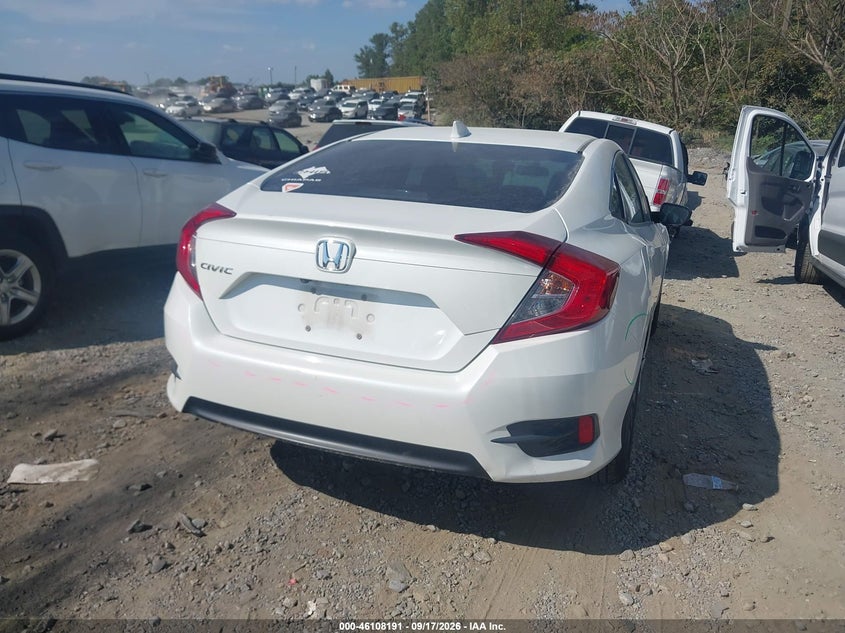 Vin: 19xfc2f71je035995, lot: 46607907, honda civic ex 20184