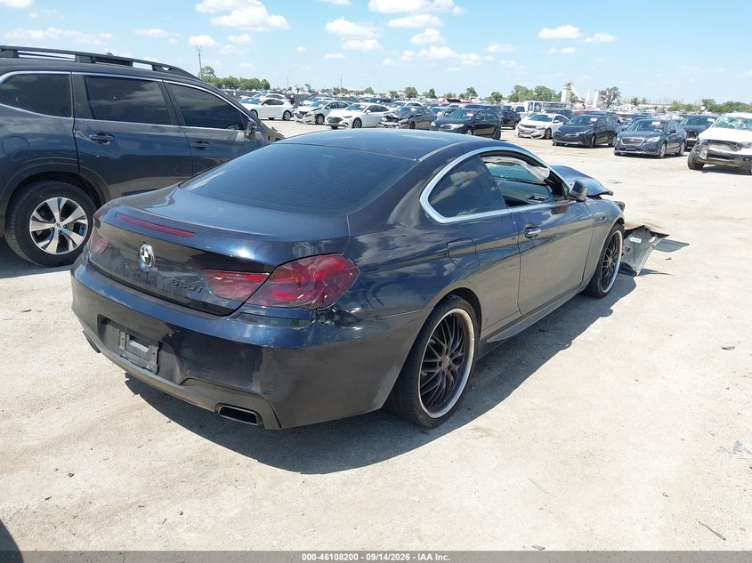 Vin: wbalx3c54cdv77805, lot: 46607916, bmw 650i 20124