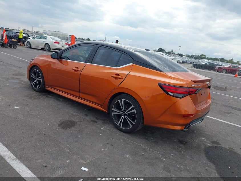 Vin: 3n1ab8dv6ly210831, lot: 46607922, nissan sentra sr xtronic cvt 20203