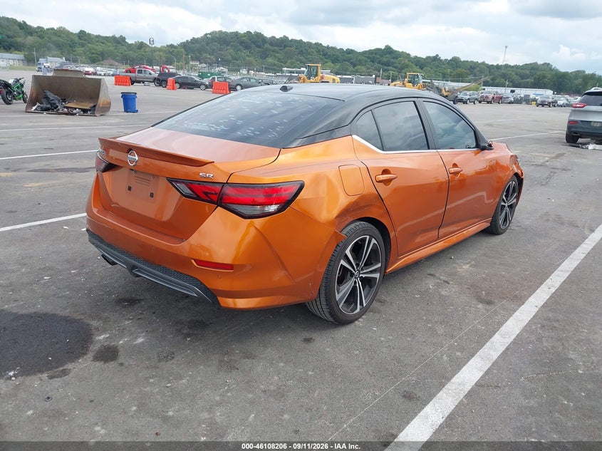 Vin: 3n1ab8dv6ly210831, lot: 46607922, nissan sentra sr xtronic cvt 20204