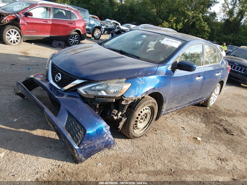 Vin: 3n1ab7ap9hl716920, lot: 46607924, nissan sentra sv 20172