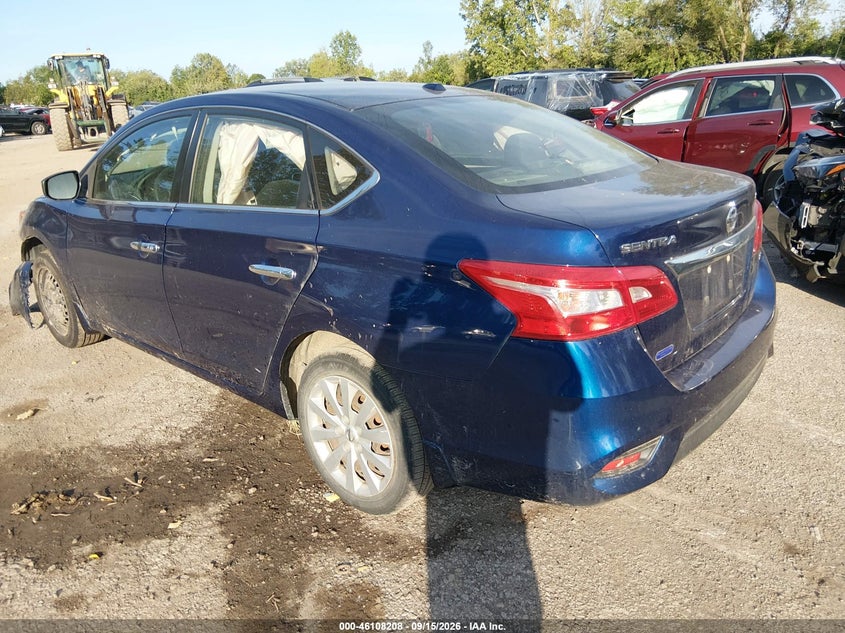 Vin: 3n1ab7ap9hl716920, lot: 46607924, nissan sentra sv 20173