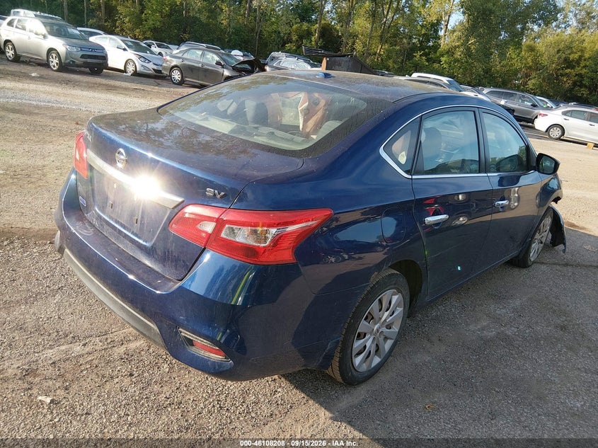 Vin: 3n1ab7ap9hl716920, lot: 46607924, nissan sentra sv 20174