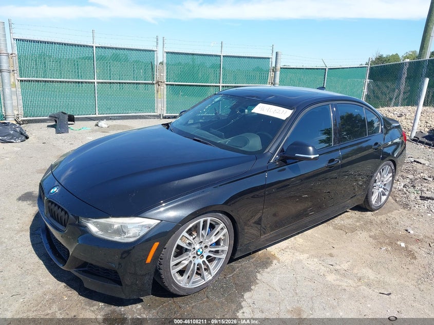 2014 BMW 3er, Front End, IAAI, VIN WBA3A9C5XEF478059 — photo 2