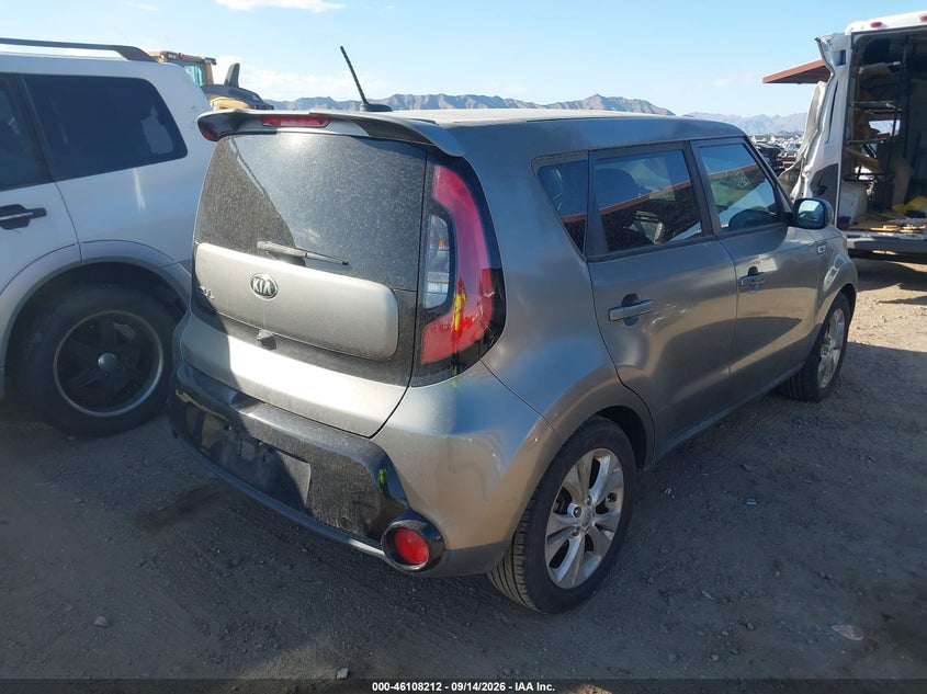 Vin: kndjp3a59g7272639, lot: 46607928, kia soul + 20164