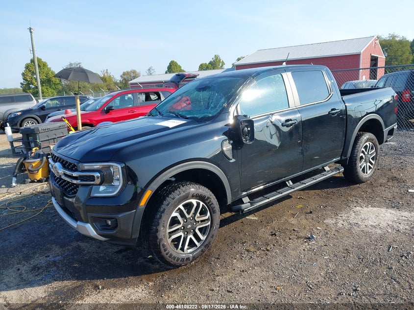 Vin: 1fter4kp1tle08278, lot: 46607938, ford ranger lariat 20262