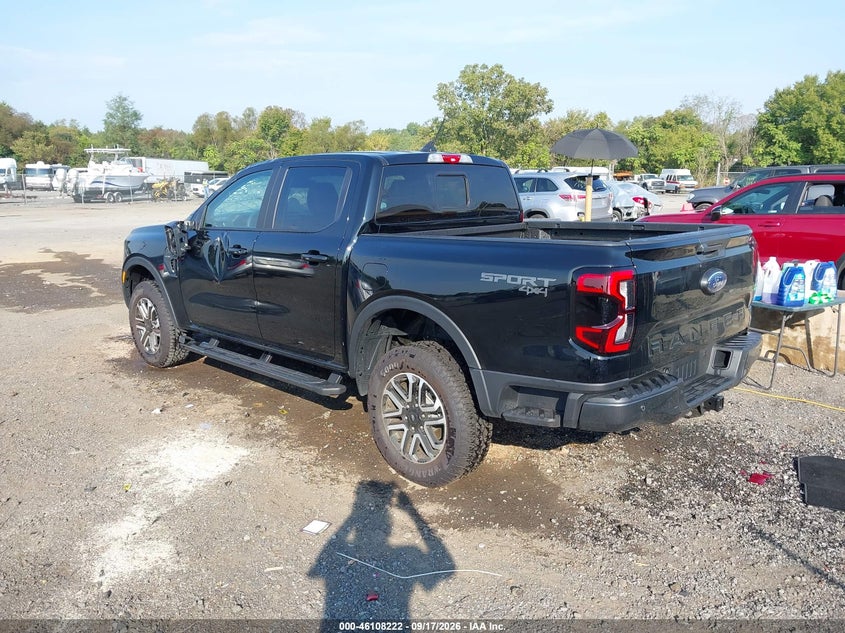 Vin: 1fter4kp1tle08278, lot: 46607938, ford ranger lariat 20263