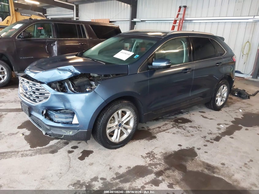 Vin: 2fmpk4j97kbc36087, lot: 46607956, ford edge sel 20192
