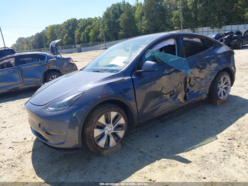 Vin: 7saygdeexpf796555, lot: 46607962, tesla model y awd/long range dual motor all-wheel drive 20232