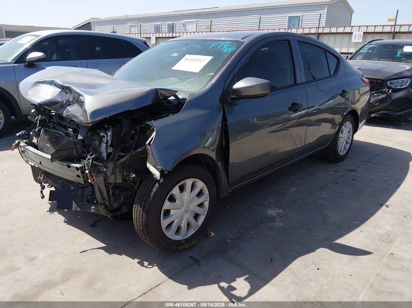 Vin: 3n1cn7ap6kl816478, lot: 46607983, nissan versa 1.6 s+ 20192