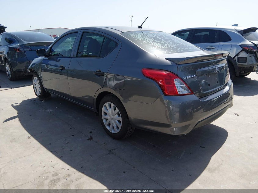 Vin: 3n1cn7ap6kl816478, lot: 46607983, nissan versa 1.6 s+ 20193
