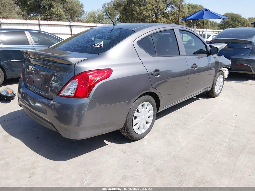 Vin: 3n1cn7ap6kl816478, lot: 46607983, nissan versa 1.6 s+ 20194