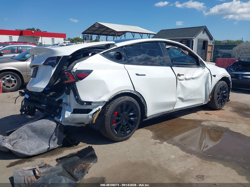 Vin: 5yjygdee7lf036901, lot: 46607989, tesla model y long range dual motor all-wheel drive 20204