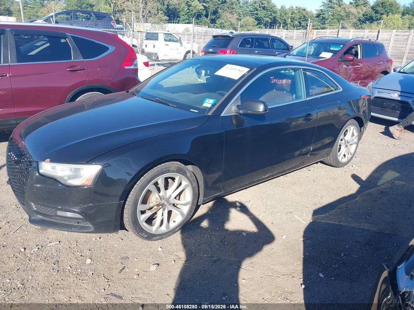 Vin: waulfafr5da011287, lot: 46607996, audi a5 2.0t premium 20132