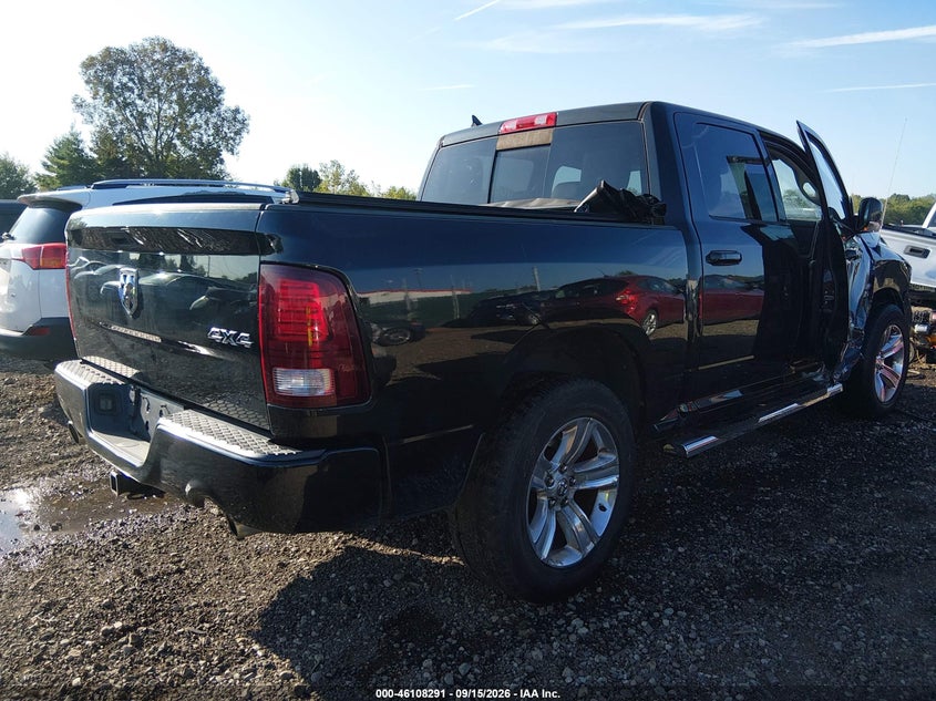 Vin: 1c6rr7mtxhs743783, lot: 46608007, ram 1500 sport  4x4 5'7 box 20174