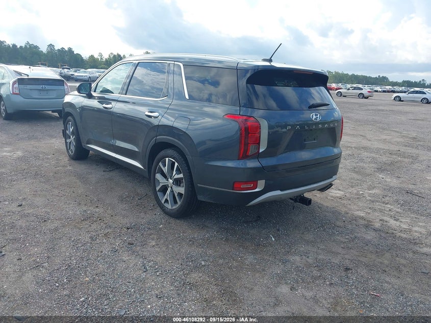 Vin: km8r34he4lu169176, lot: 46608008, hyundai palisade sel 20203