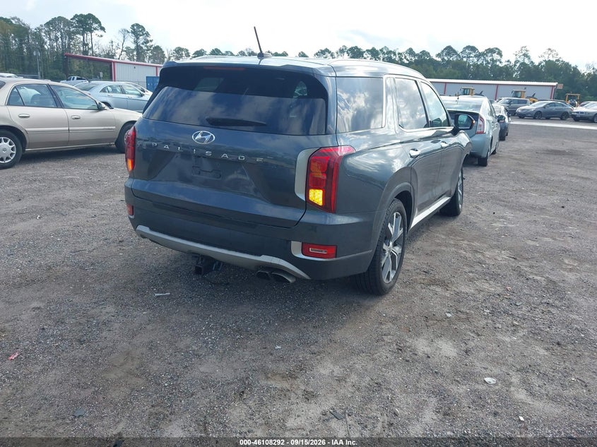 Vin: km8r34he4lu169176, lot: 46608008, hyundai palisade sel 20204