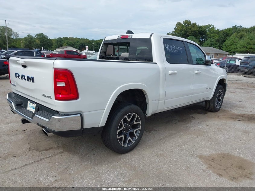 Vin: 1c6srfjp1sn730980, lot: 46608011, ram 1500 laramie  4x4 5'7 box 20254