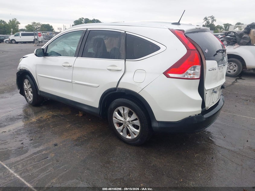 Vin: 5j6rm3h71dl037006, lot: 46608012, honda cr-v ex-l 20133