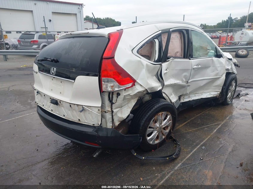 Vin: 5j6rm3h71dl037006, lot: 46608012, honda cr-v ex-l 20134