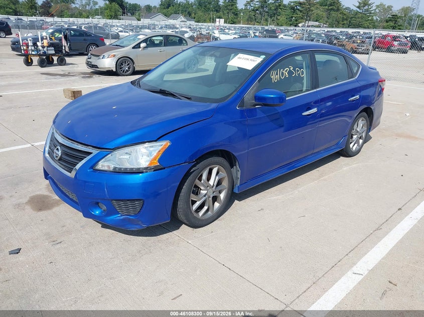 Vin: 3n1ab7ap4dl609588, lot: 46608016, nissan sentra sr 20132