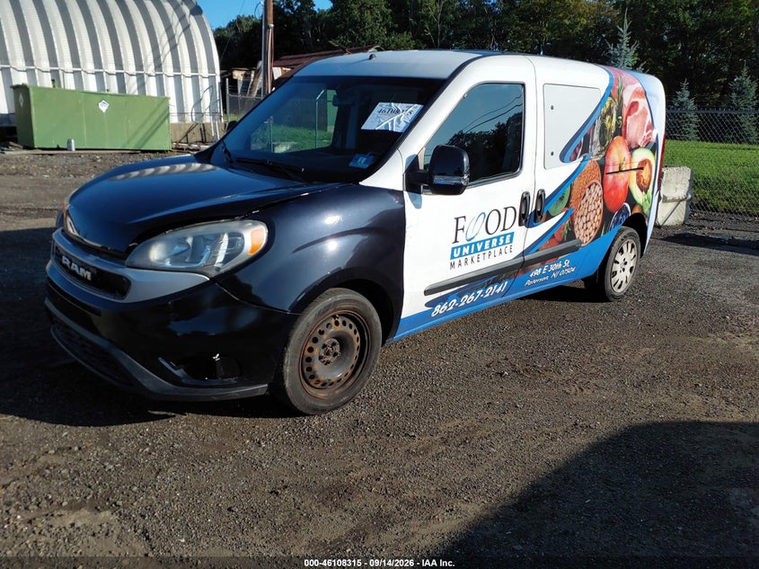 Vin: 3c6trvbg0ke562721, lot: 46608031, ram promaster 1500 high roof 136 wb 20192