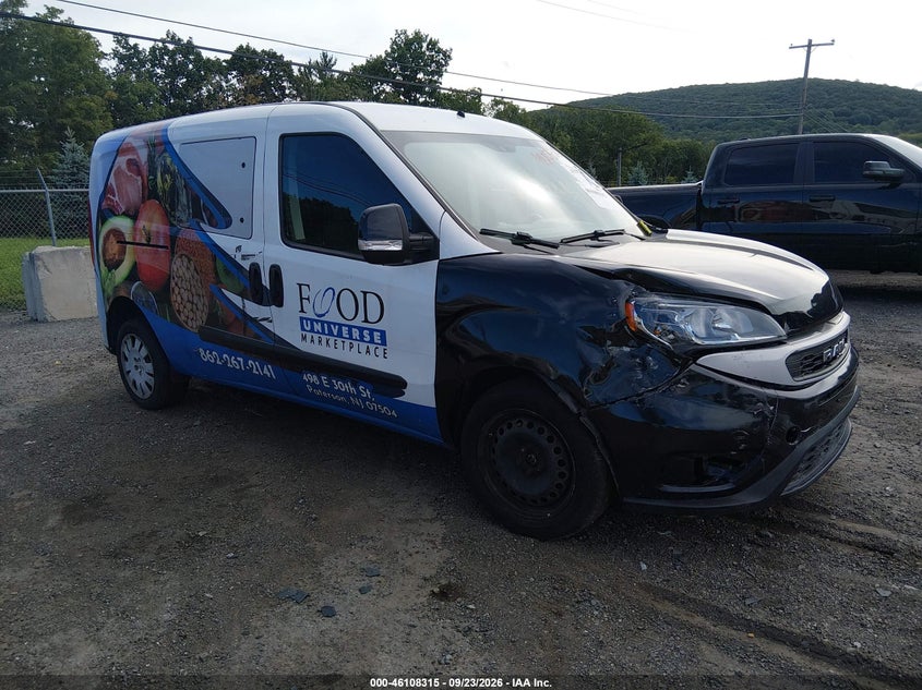 Vin: zfbhrfbb3k6m89958, lot: 46608031, ram promaster city slt 2019 img_1