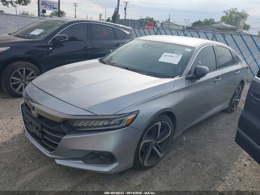 Vin: 1hgcv1f34na079262, lot: 46608039, honda accord sport 20222