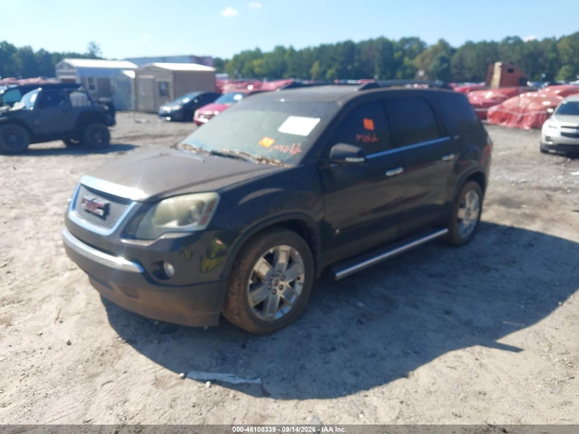 Vin: 1gklrned6aj122079, lot: 46608055, gmc acadia slt-2 20102